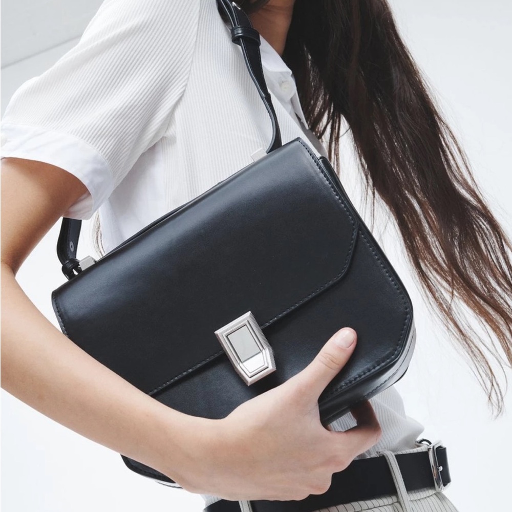 Max Leather Crossbody NWOT